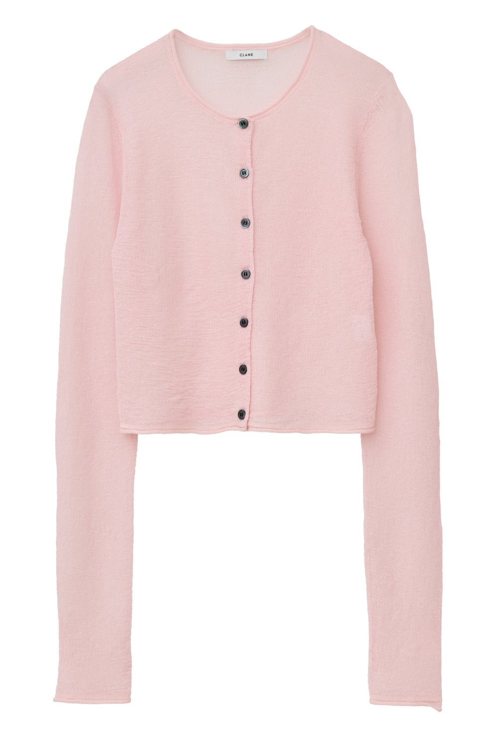 トップス CLANE SHEER ROLLED EDGE KNIT CARDIGAN SHEER ROLLED EDGE KNIT CARDIGAN｜TOPS(トップス)｜CLANE