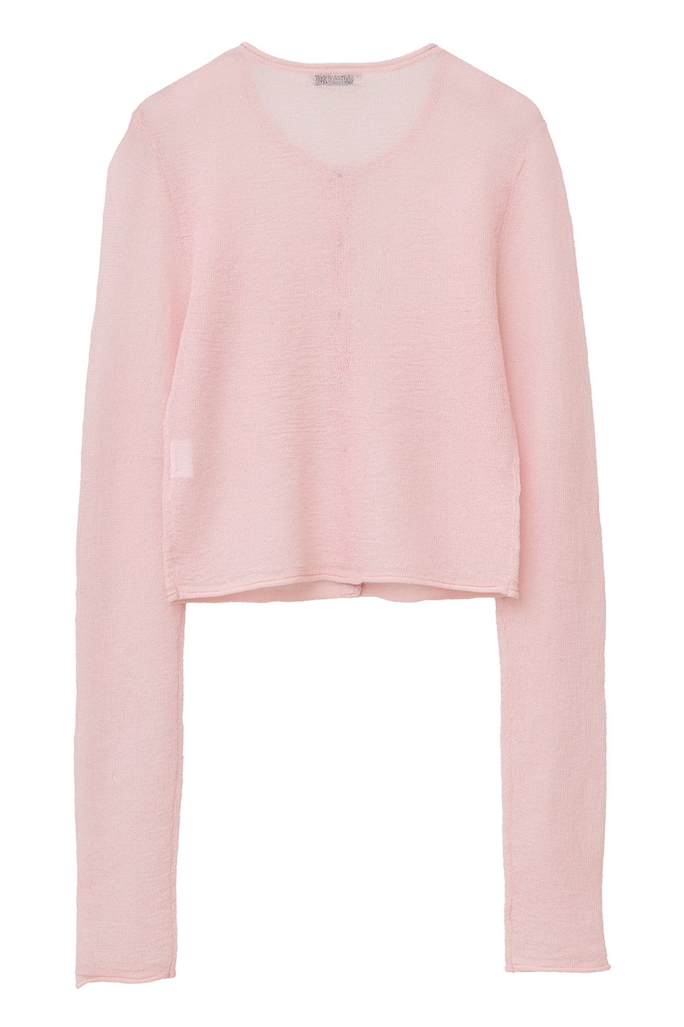 トップス CLANE SHEER ROLLED EDGE KNIT CARDIGAN SHEER ROLLED EDGE KNIT CARDIGAN｜TOPS(トップス)｜CLANE