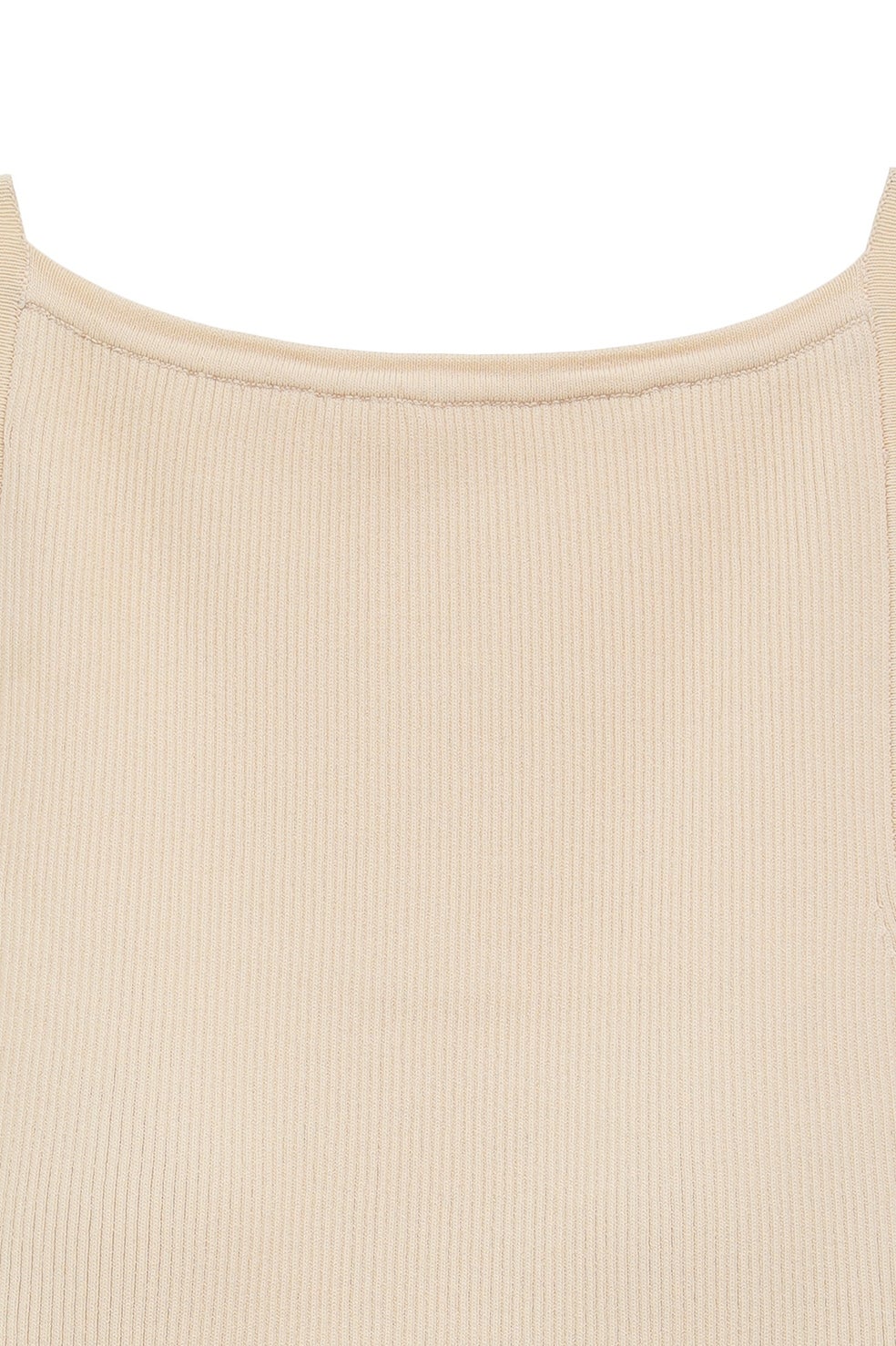 BOAT NECK BACK OPEN KNIT TOPS｜TOPS(トップス)｜CLANE
