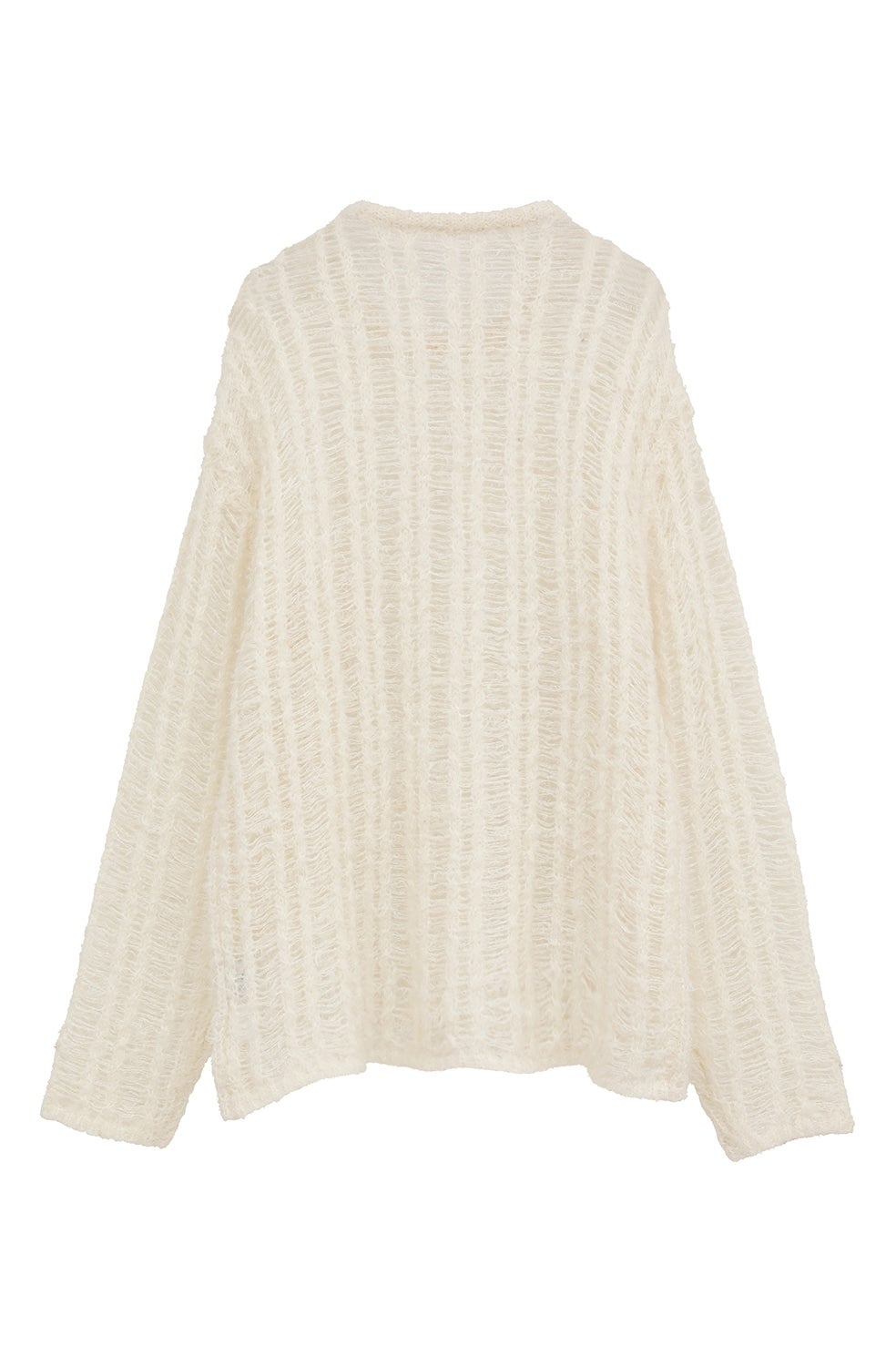 SHEER SHAGGY LOOSE KNIT TOPS｜TOPS(トップス)｜CLANE OFFICIAL