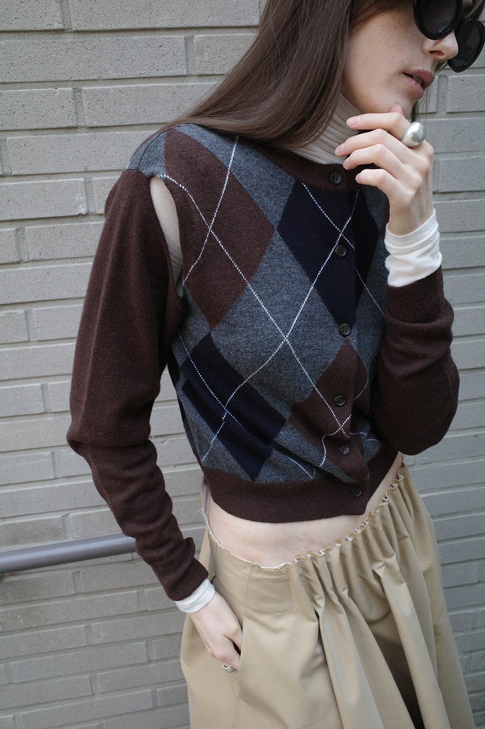 【週末限定価格‼︎】CLANE ARRANGE KNIT TOPS サイズ2 CLANE(クラネ) ARRANGE KNIT TOPS - COLDBECK ONLINE（コール
