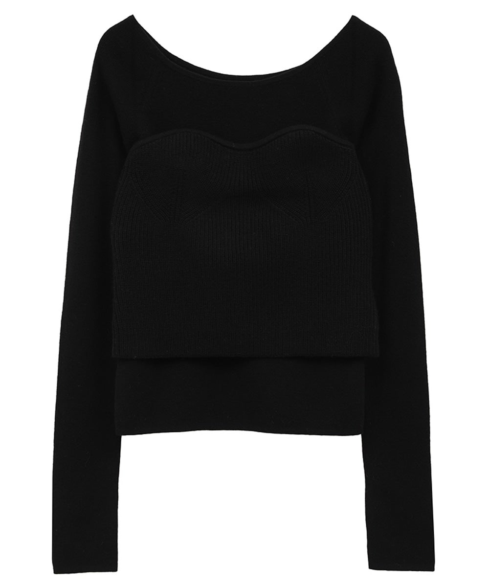 ゴ*ト様 CLANE BUSTIER SET TOPS BUSTIER SET TOPS｜TOPS(トップス)｜CLANE OFFICIAL ONLINE STORE