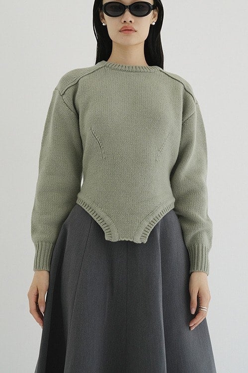LOW GAUGE BODYSUIT KNIT TOPS