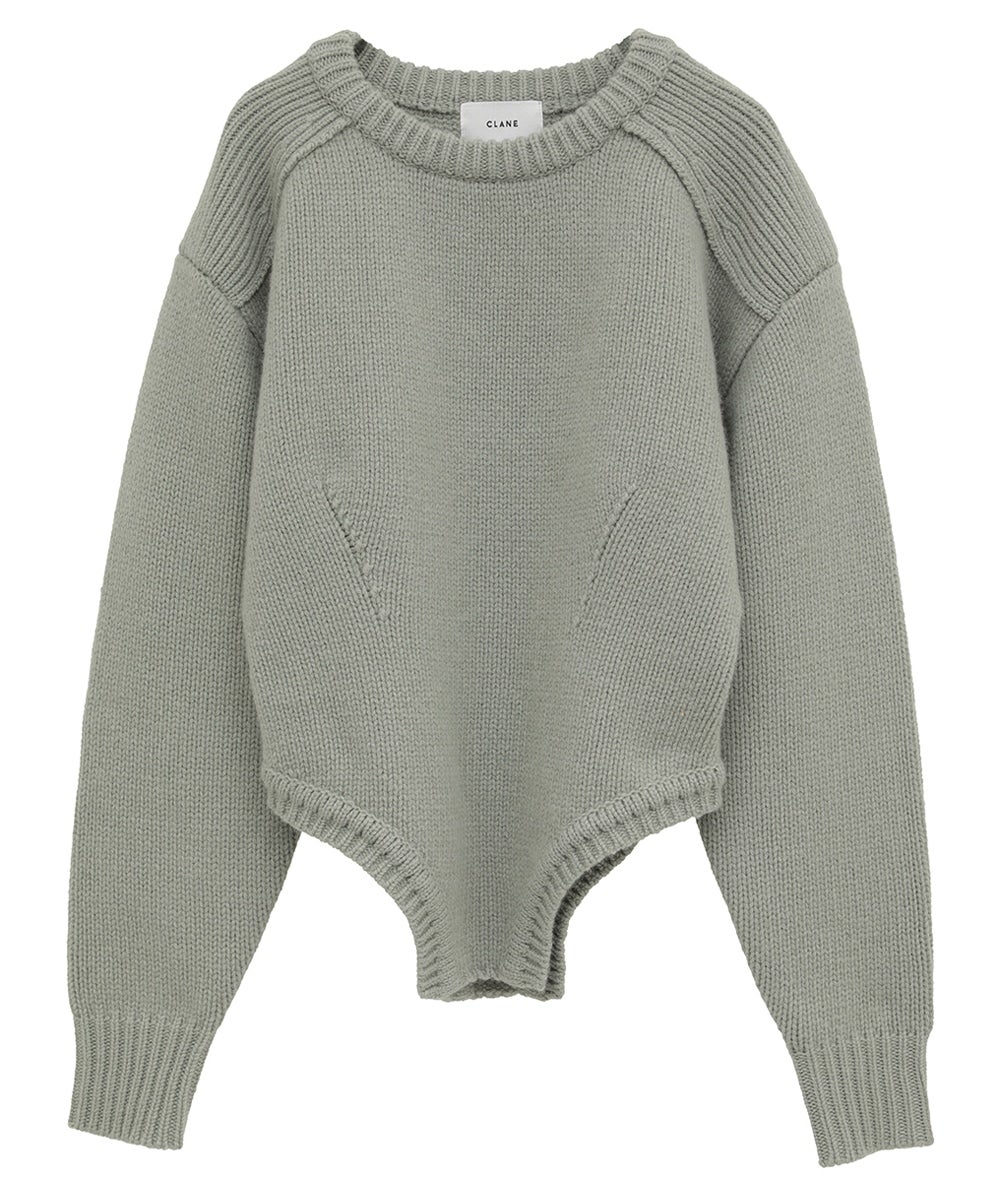 LOW GAUGE BODYSUIT KNIT TOPS