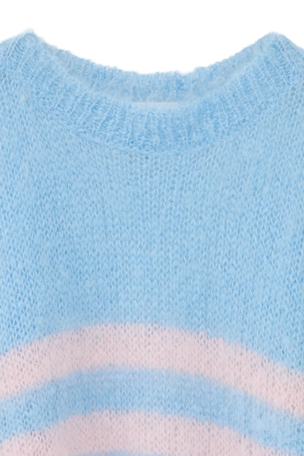 CLANE x FRGMT BORDER MOHAIR KNIT TOPS｜TOPS(トップス)｜CLANE