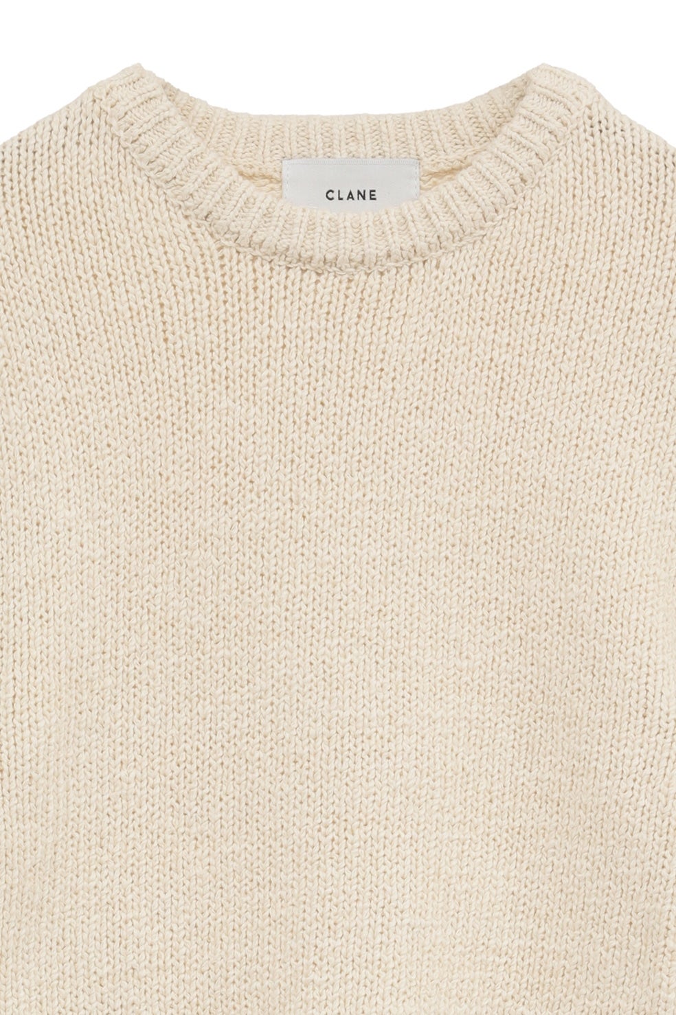 COTTON SHORT KNIT TOPS｜TOPS(トップス)｜CLANE OFFICIAL