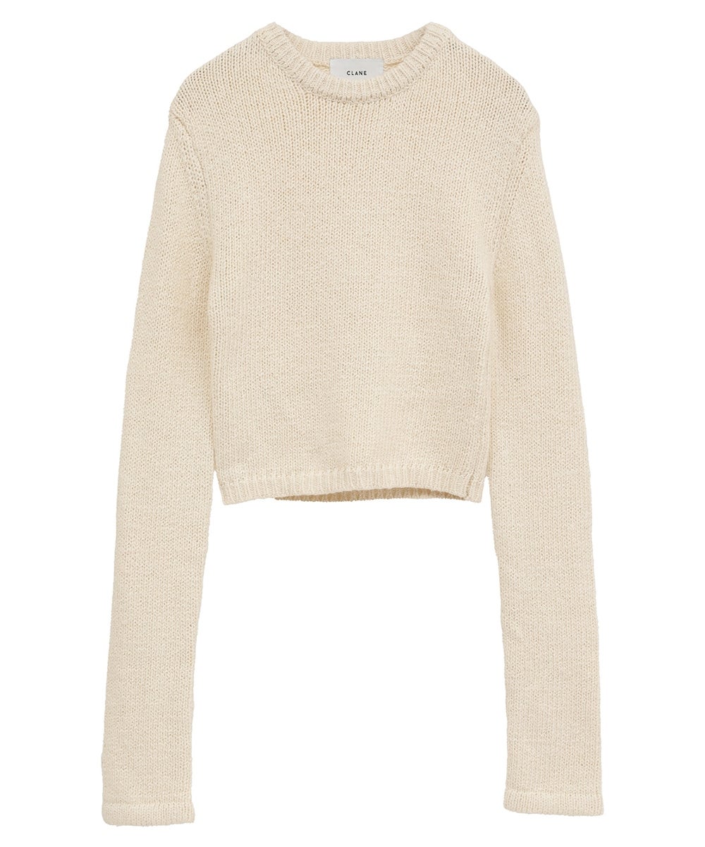 【PRE ORDER 2BUY 10%OFF】COTTON SHORT KNIT TOPS