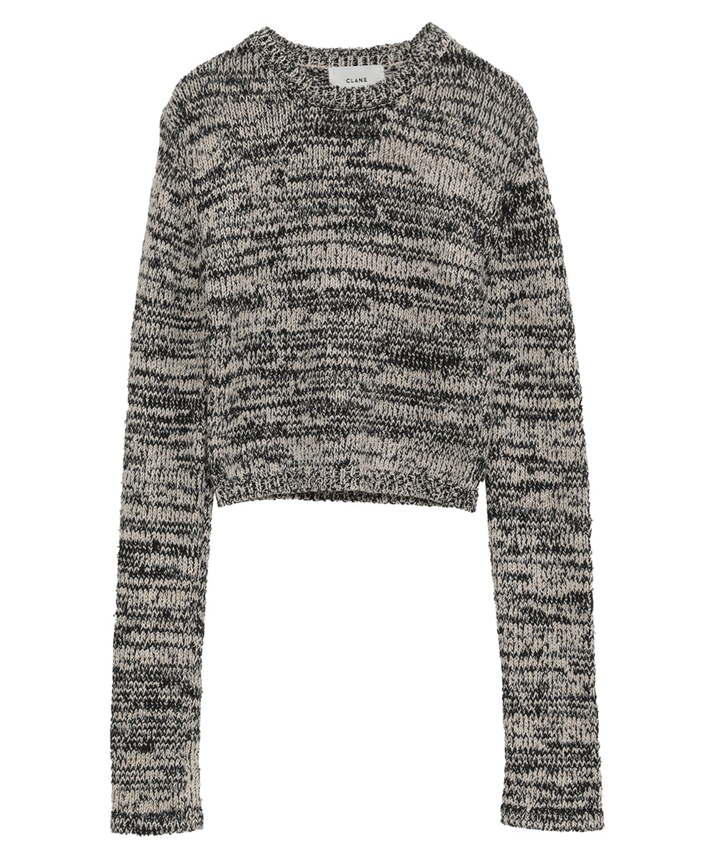 COTTON SHORT KNIT TOPS