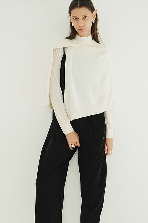CAPE SET KNIT TOPS