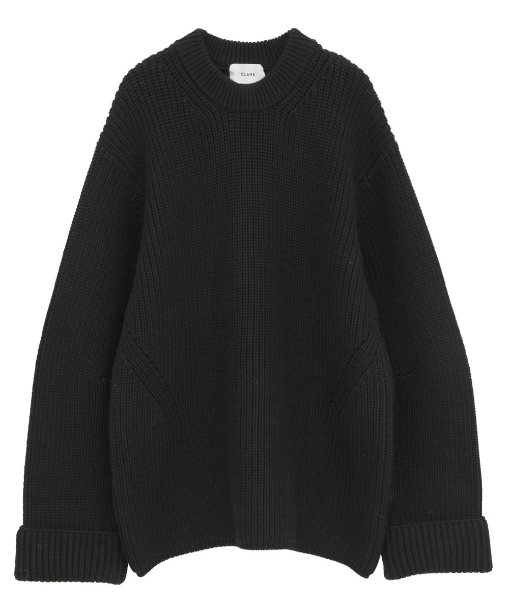 OVER FORM SLEEVE KNIT TOPS｜TOPS(トップス)｜CLANE OFFICIAL
