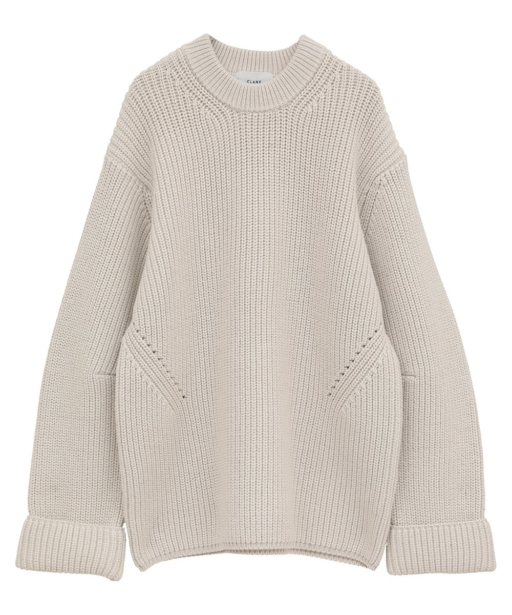OVER FORM SLEEVE KNIT TOPS