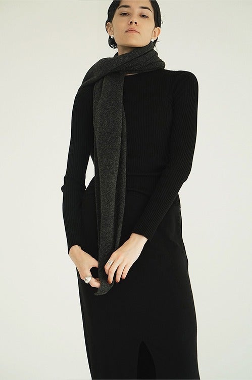 SHEER RIB KNIT TOPS