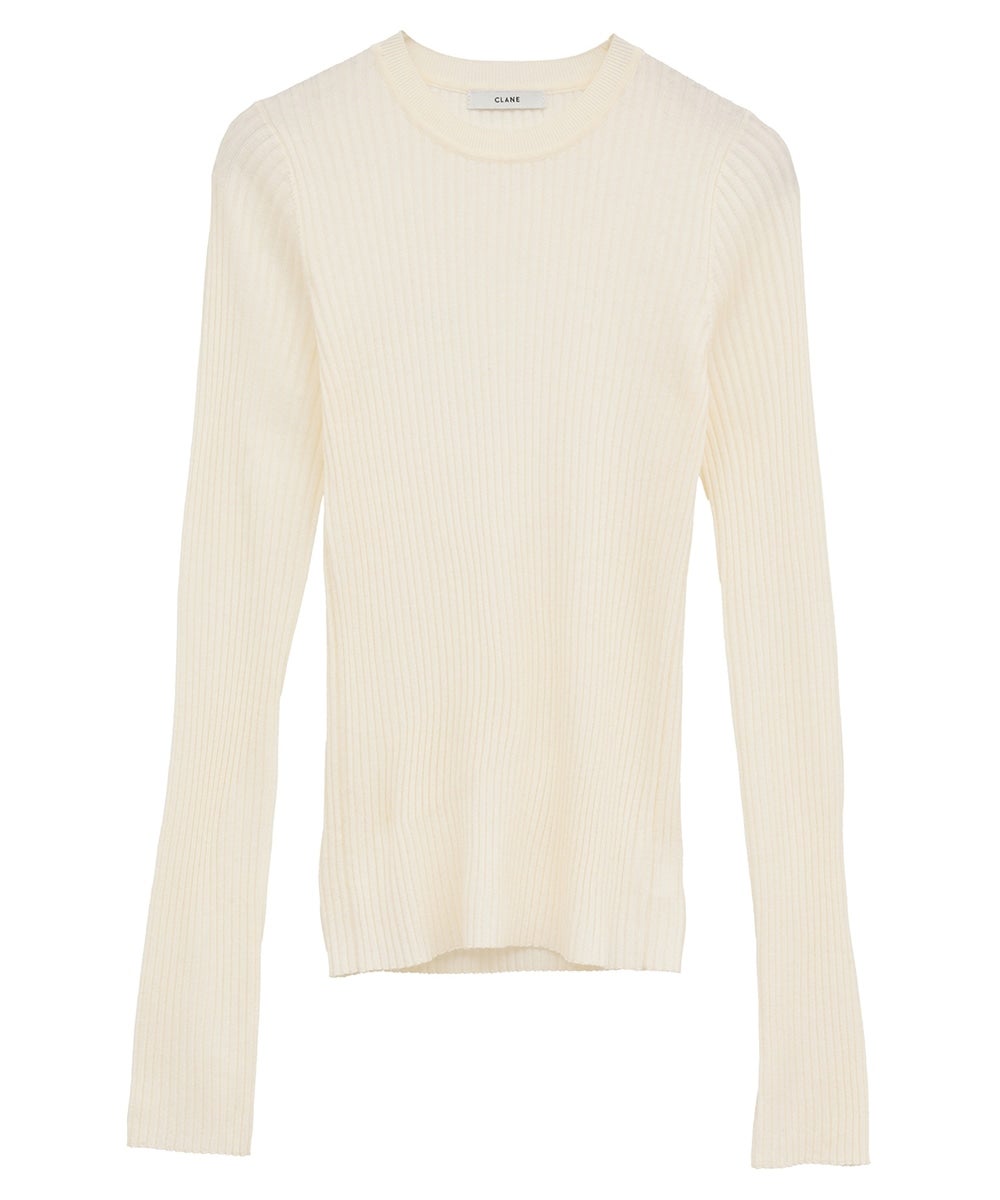 2025a/w完売品 CLANE　RIB KNIT TOPS 2025a/w完売品 CLANE RIB KNIT TOPS