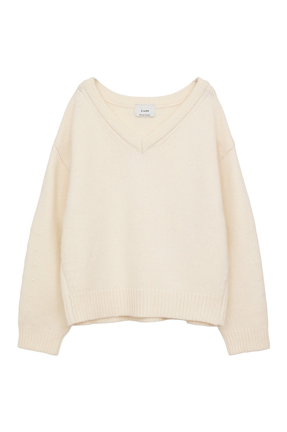 MINAMI TANAKA×CLANE V NECK KNIT TOPS｜TOPS(トップス)｜CLANE