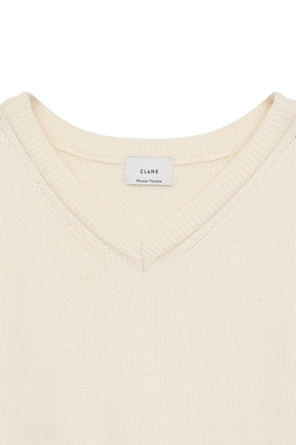 MINAMI TANAKA×CLANE V NECK KNIT TOPS｜TOPS(トップス)｜CLANE