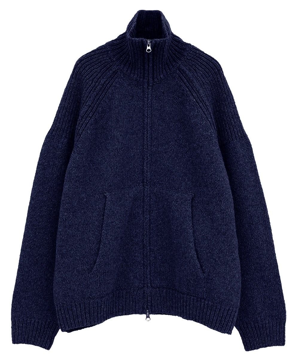 POCKET ZIP KNIT TOPS