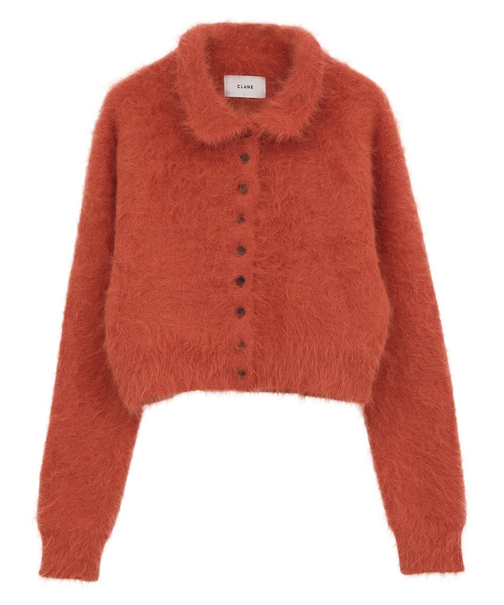 ANGORA SHORT KNIT CARDIGAN