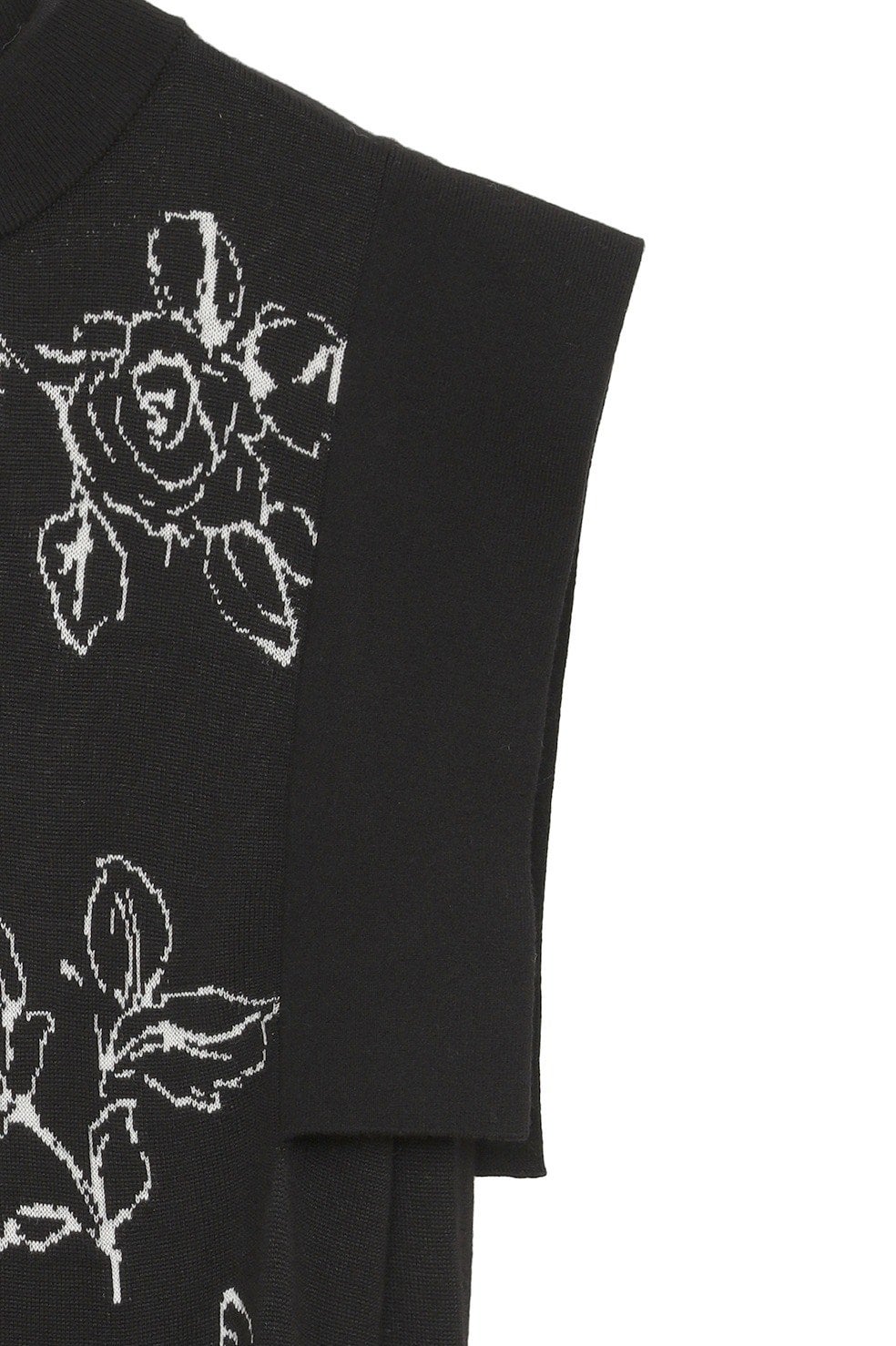 MINAMI TANAKA×CLANE THIN FLOWER SQUARE SLEEVE KNIT TOPS｜TOPS