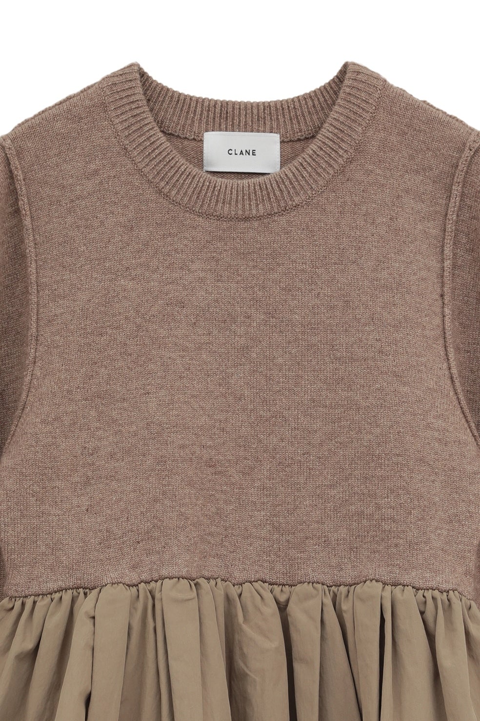 DOCKING POWERSHOULDER KNIT TOPS｜TOPS(トップス)｜CLANE OFFICIAL