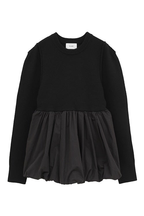【PRE ORDER 2BUY 10%OFF】DOCKING POWERSHOULDER KNIT TOPS