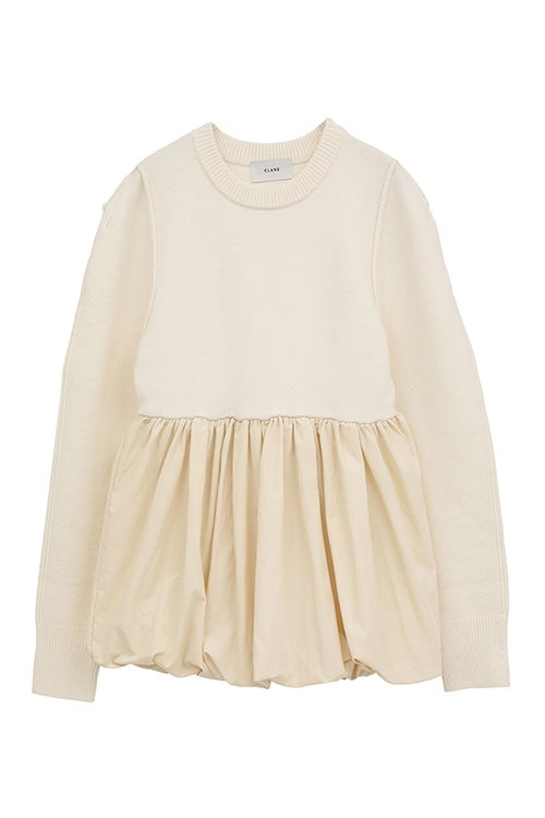 【PRE ORDER 2BUY 10%OFF】DOCKING POWERSHOULDER KNIT TOPS