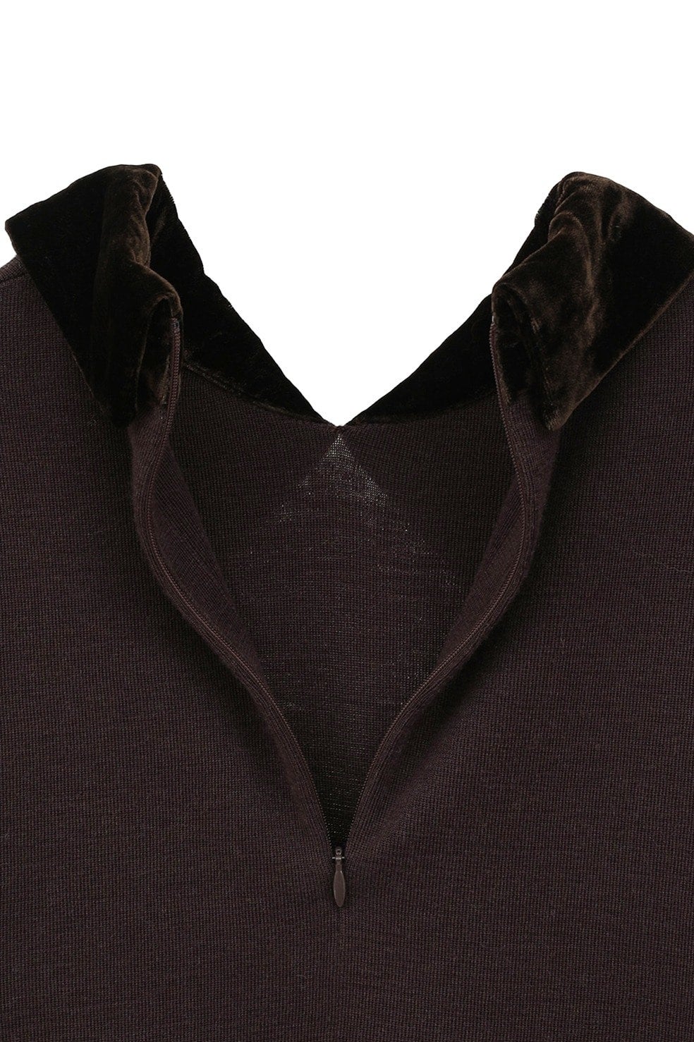 VELOR COLLAR KNIT TOPS｜TOPS(トップス)｜CLANE OFFICIAL ONLINE STORE