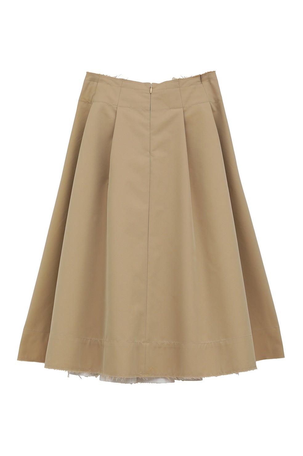 TUCK DETAIL FLARE SKIRT｜SKIRT/PANTS(スカート/パンツ)｜CLANE