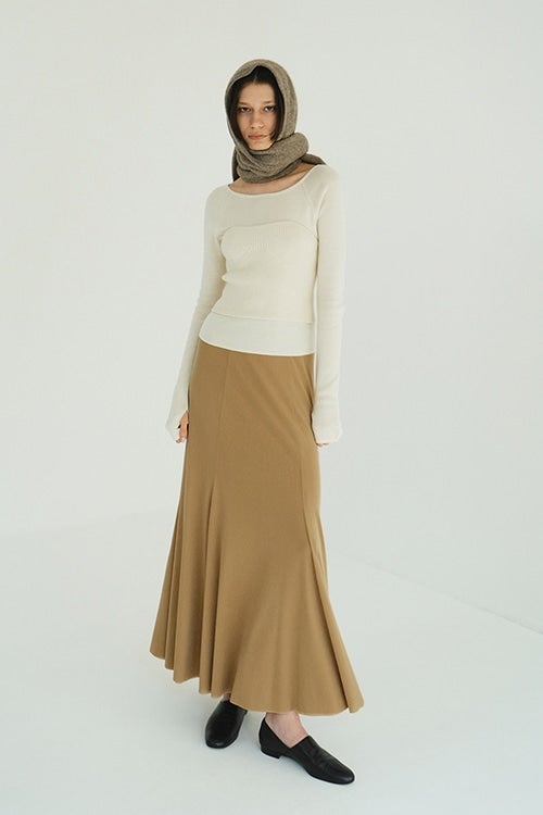 LOW WAIST W TULLE MERMAID SKIRT