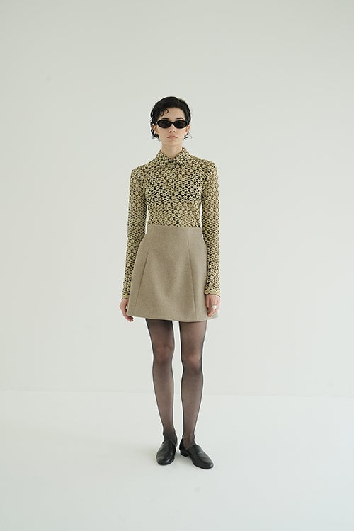 CONSTRUCTIVE MINI SKIRT