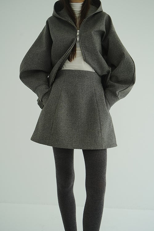 CONSTRUCTIVE MINI SKIRT
