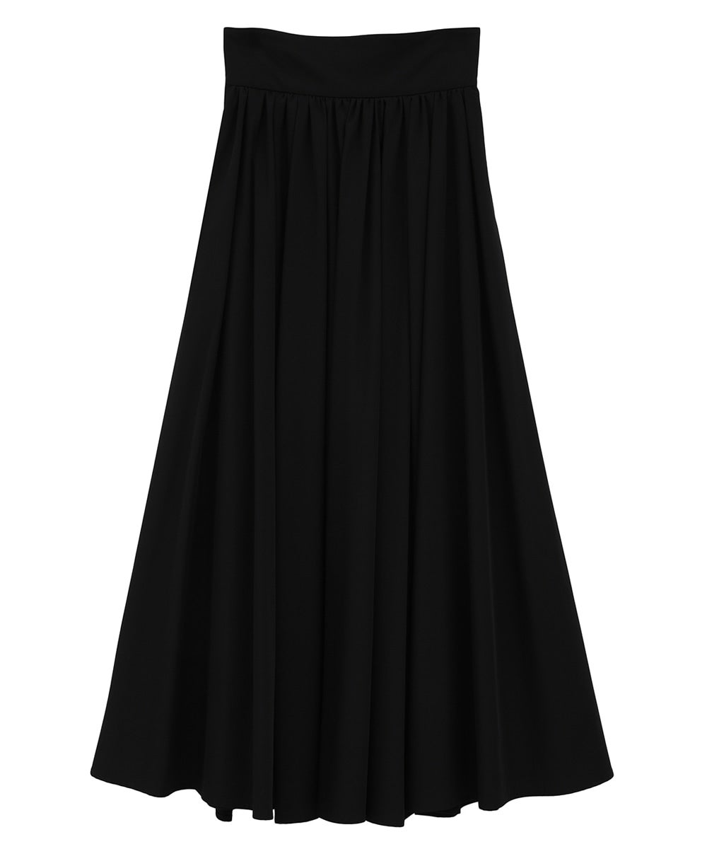 WIDE BELT FLARE SKIRT