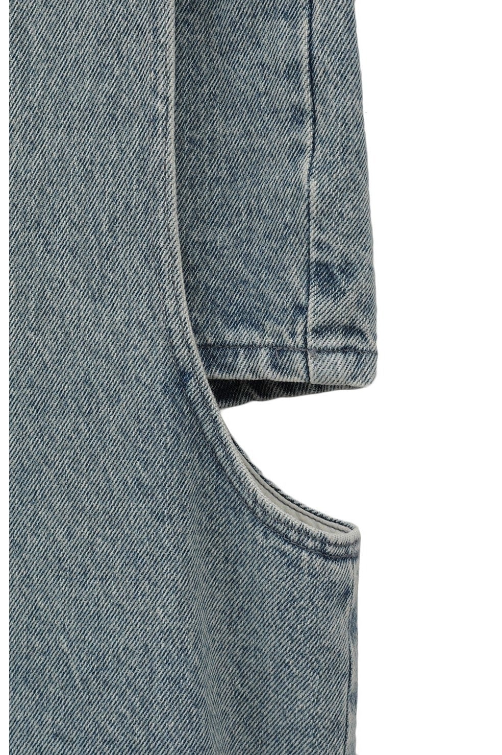 CIRCLE CUT LAYERED DENIM SKIRT｜SKIRT/PANTS(スカート/パンツ