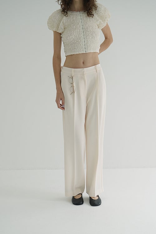 2WAY TUCK STRAIGHT PANTS