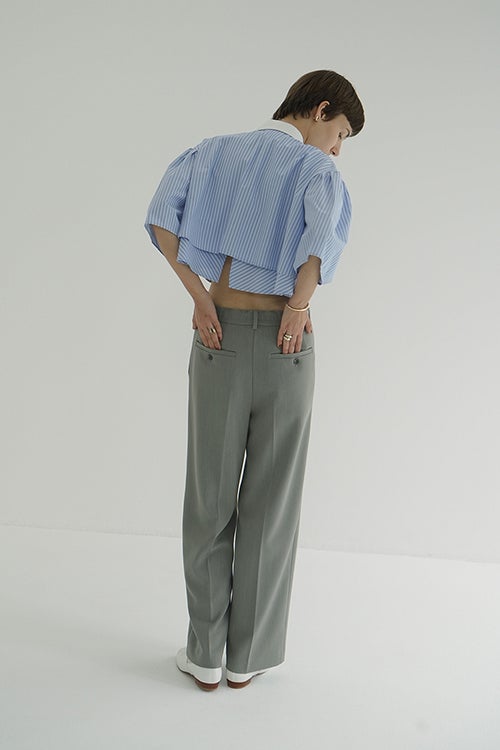 2WAY TUCK STRAIGHT PANTS