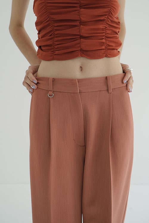 2WAY TUCK STRAIGHT PANTS