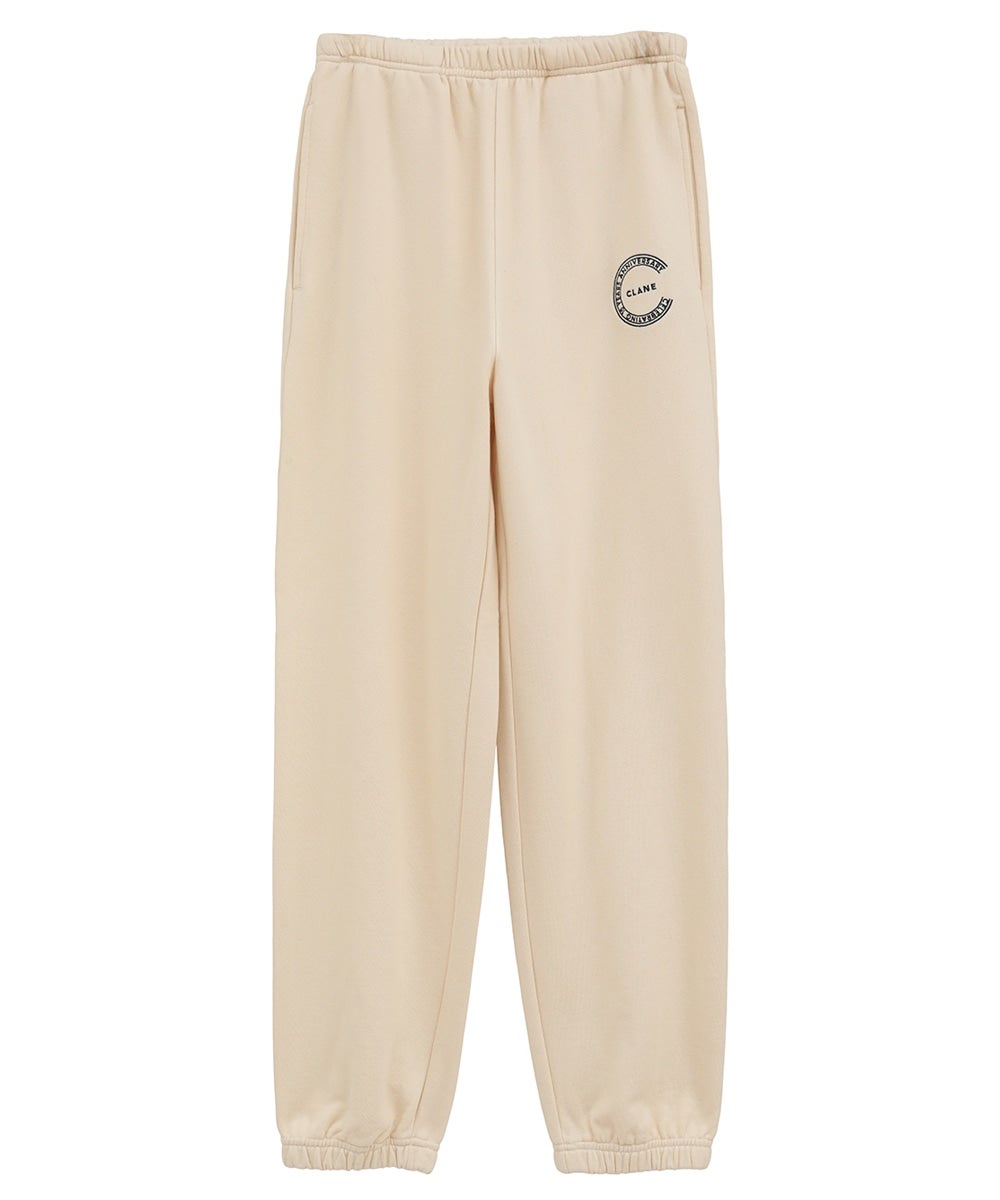 C SWEAT PANTS ブラック　clane サイズ1 CLANE クラネ / スウェットパンツ - C SWEAT PANTS BLACK