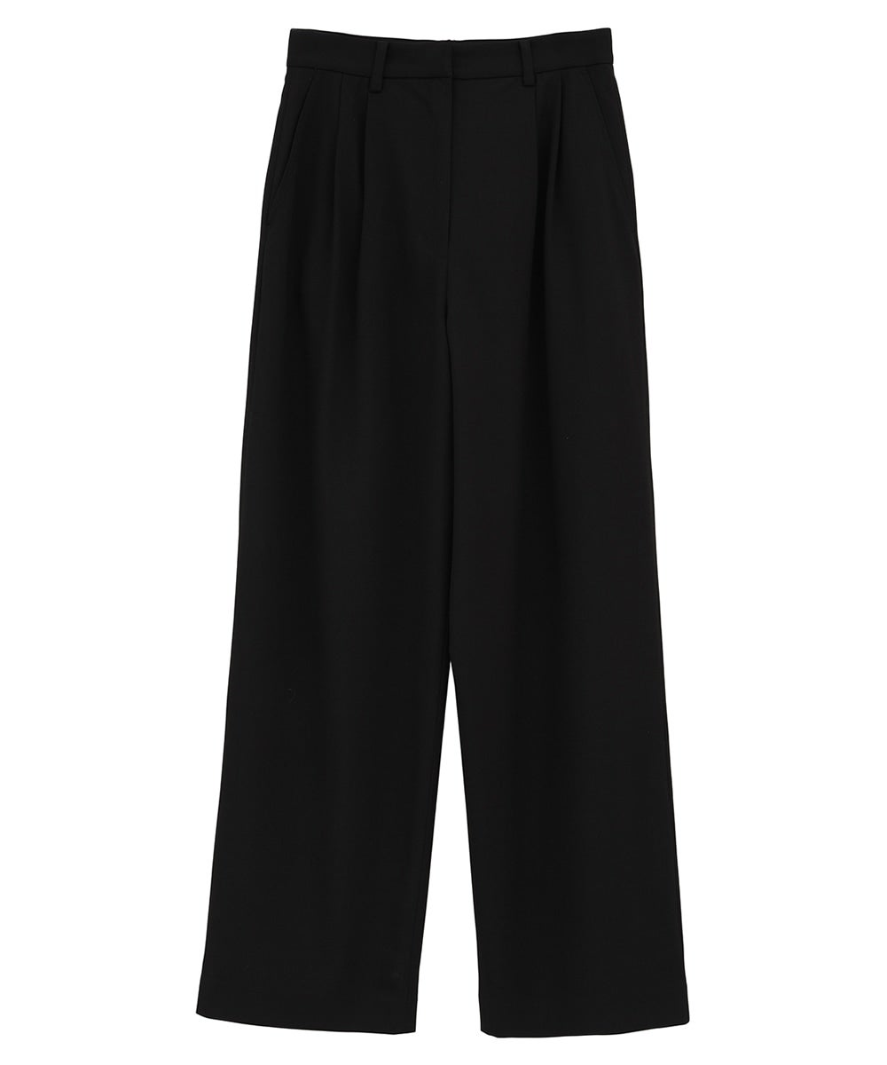 BASIC TUCK PANTS