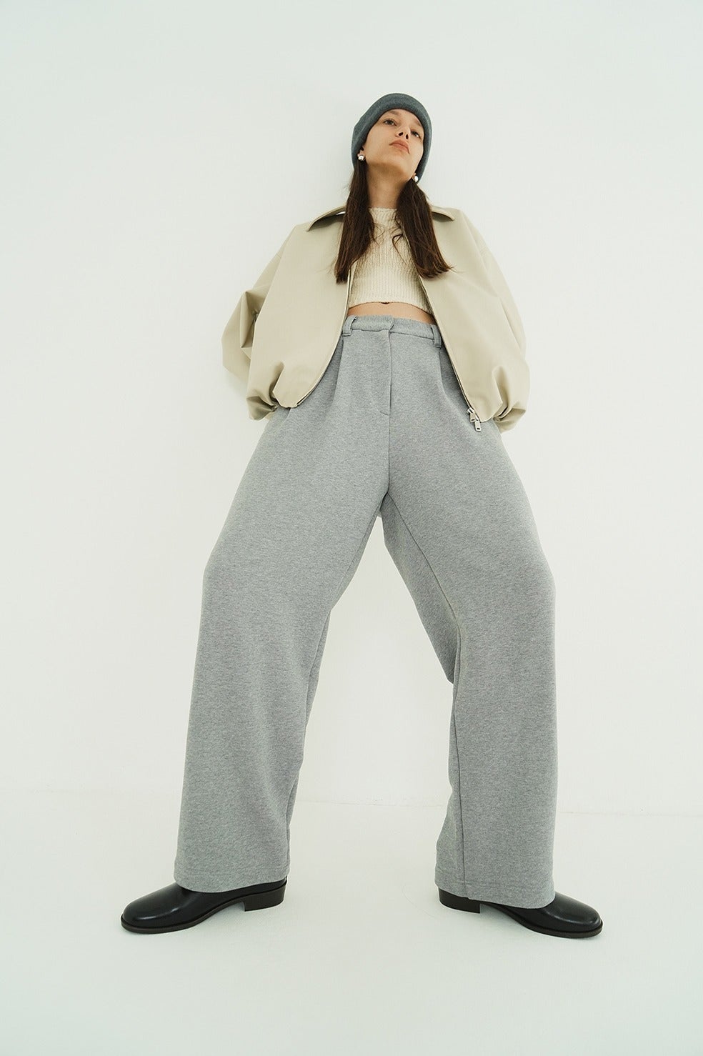 TWO TUCK SWEAT PANTS｜SKIRT/PANTS(スカート/パンツ)｜CLANE