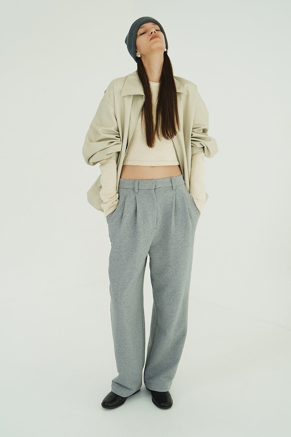 TWO TUCK SWEAT PANTS｜SKIRT/PANTS(スカート/パンツ)｜CLANE