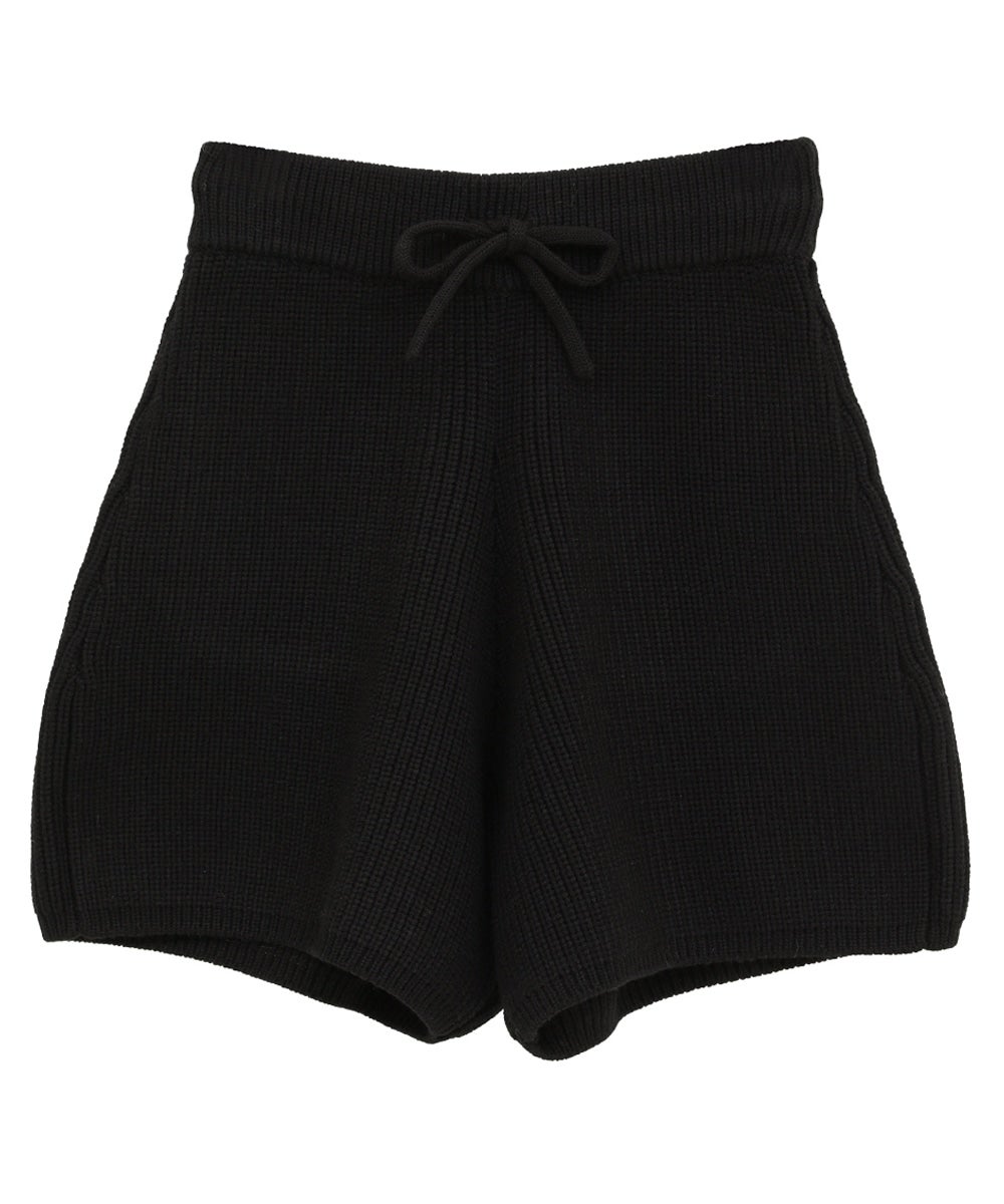 新品　CLANE KNIT SHORT PANTS BLACK② KNIT SHORT PANTS｜SKIRT/PANTS(スカート/パンツ)｜CLANE OFFICIAL