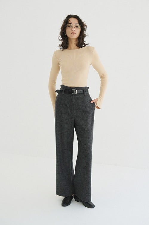 HIGH WAIST WIDE PANTS
