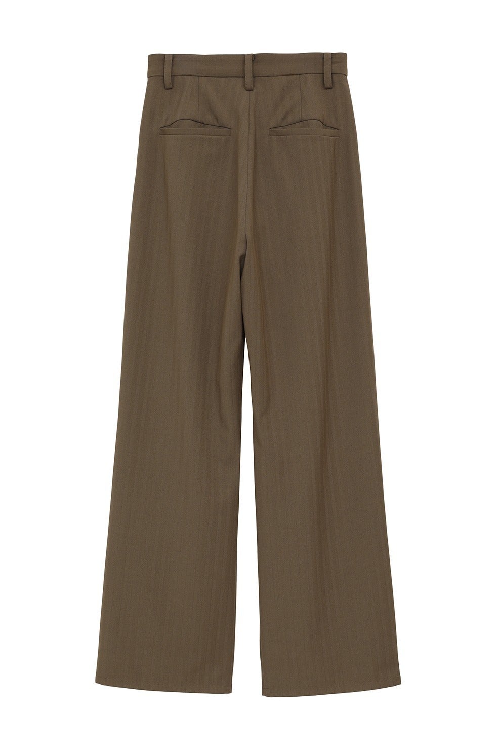 MINAMI TANAKA×CLANE TUCK HERRINGBONE SLACKS｜SKIRT/PANTS(スカート