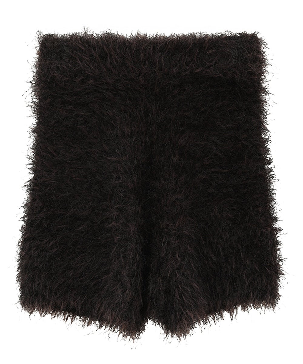 SHAGGY SHORT KNIT PANTS