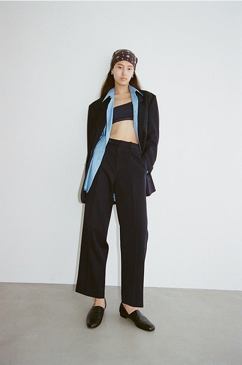 CLANE×KEIJI KANEKO WOOL SERGE TROUSERS