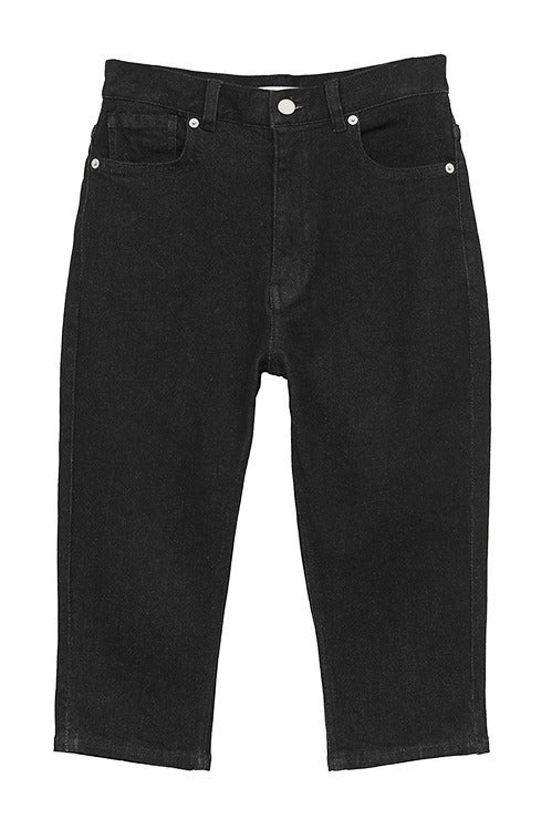 【PRE ORDER 2BUY 10%OFF】DENIM CAPRI PANTS