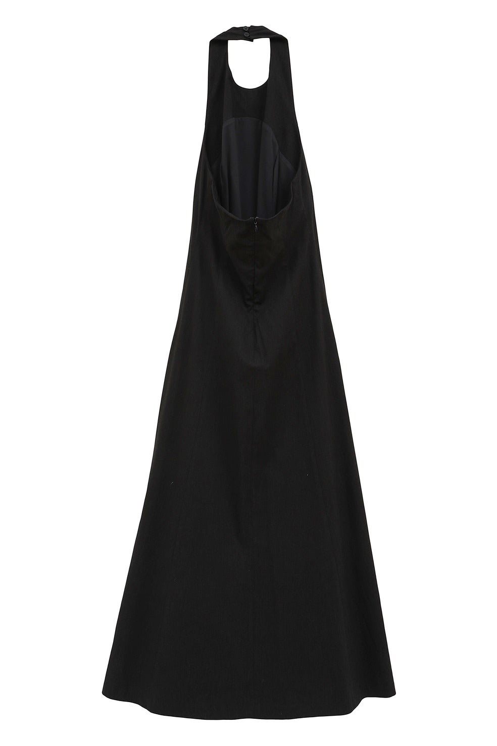 【CLANE 】新品未使用 リネン HALTER LINEN ロングワンピース HALTER LAYERED ONEPIECE(0 BLACK): CLANE: WOMENS｜ STUDIOUS