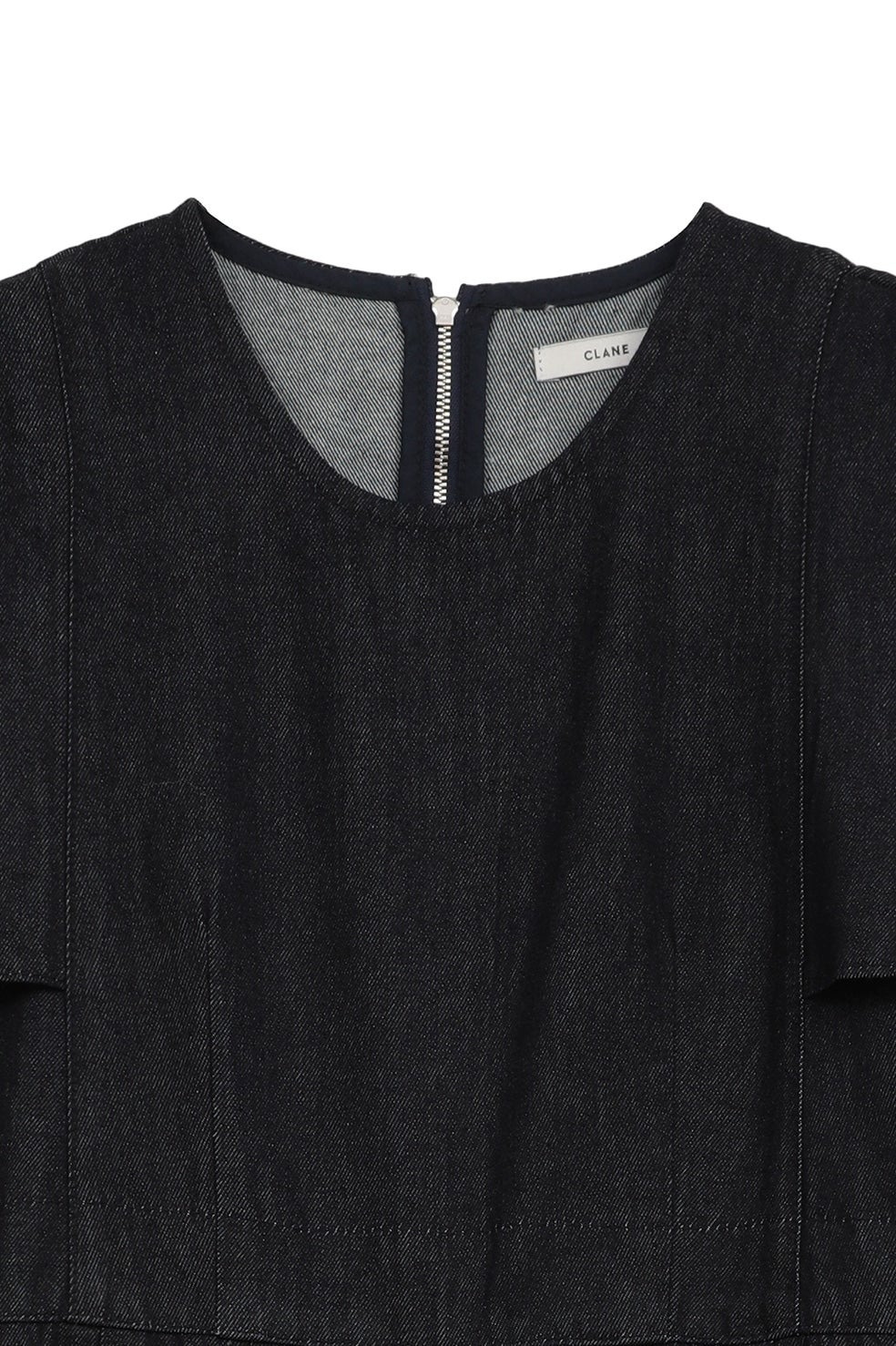 SQUARE SLEEVE DENIM ALL IN ONE｜DRESS(ドレス)｜CLANE OFFICIAL