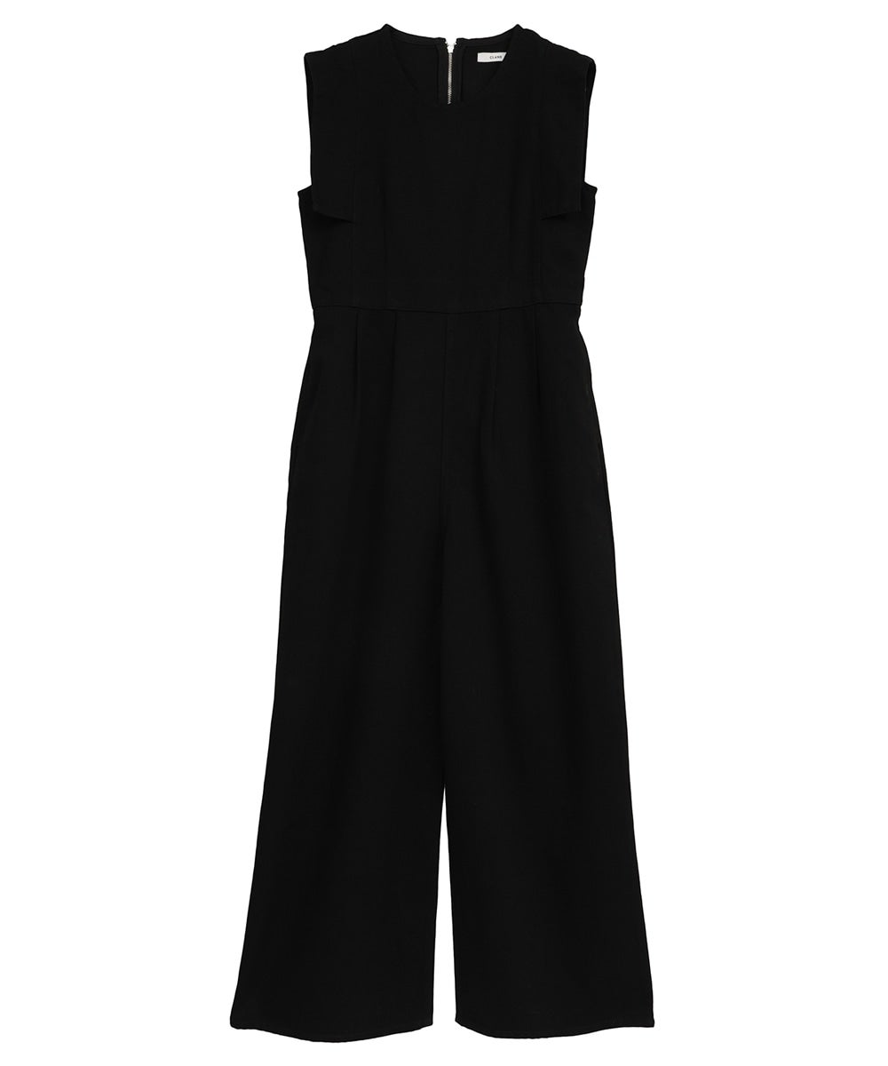 SQUARE SLEEVE DENIM ALL IN ONE｜DRESS(ドレス)｜CLANE