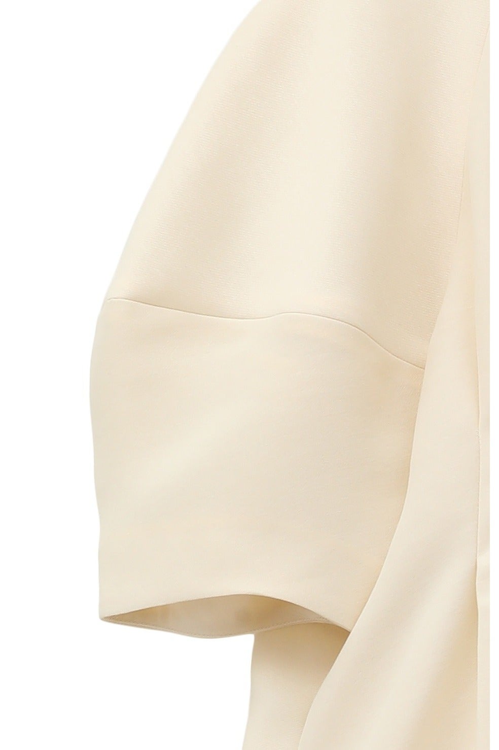 えり様FORM SLEEVE ONEPIECE 1 ベージュ CLANE FORM SLEEVE ONEPIECE 3色展開 | FLICKA ASHIYA