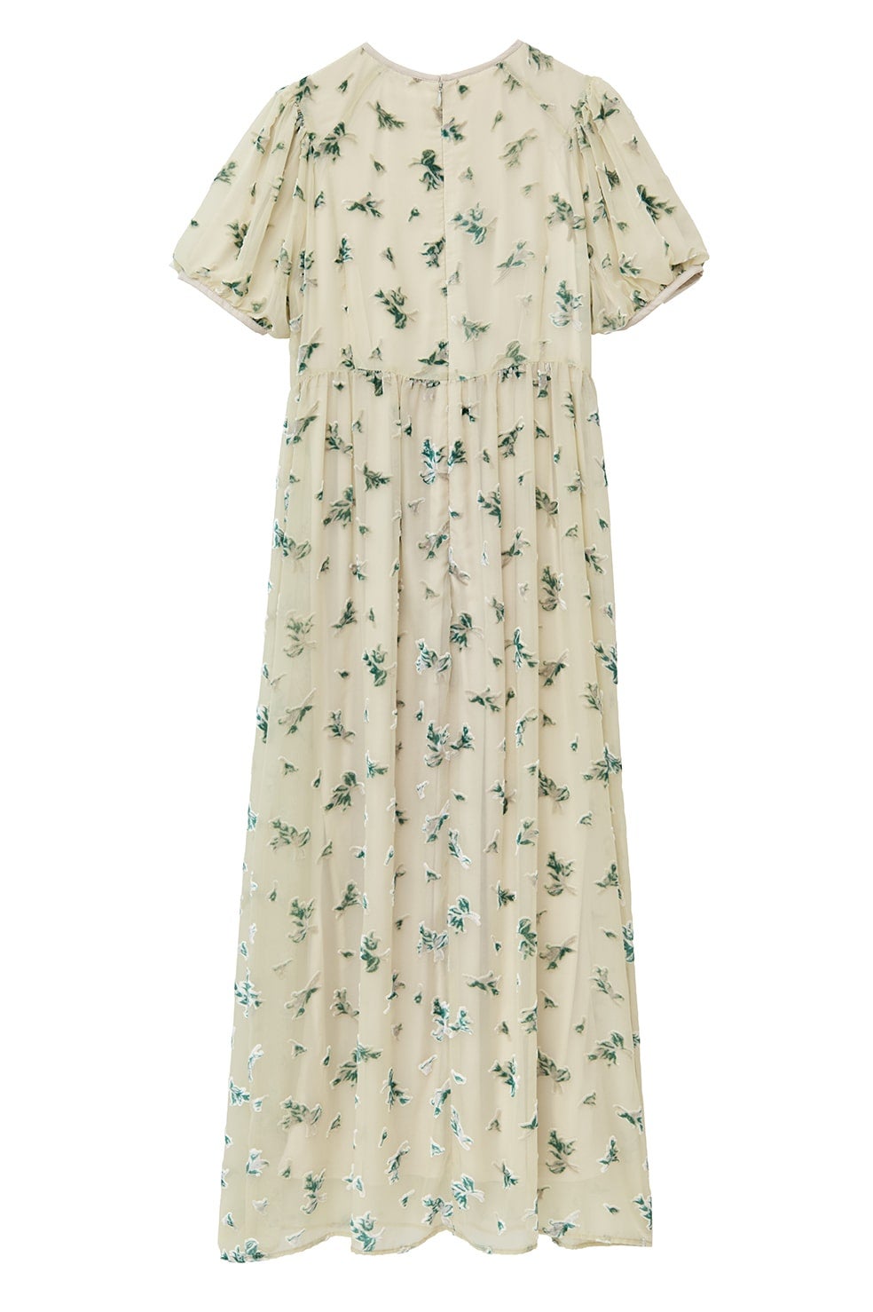 CLANE FLOWER OPAL PUFF ONEPIECE 2色 FLOWER OPAL PUFF ONEPIECE｜DRESS(ドレス)｜CLANE OFFICIAL